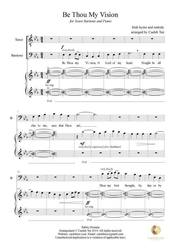 Be Thou My Vision (arr.)