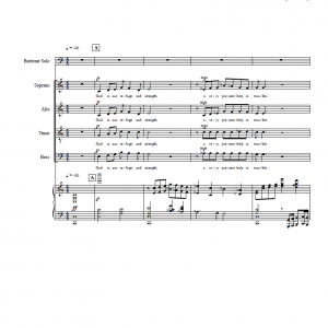 Psalm 46 - choir and piano reduction